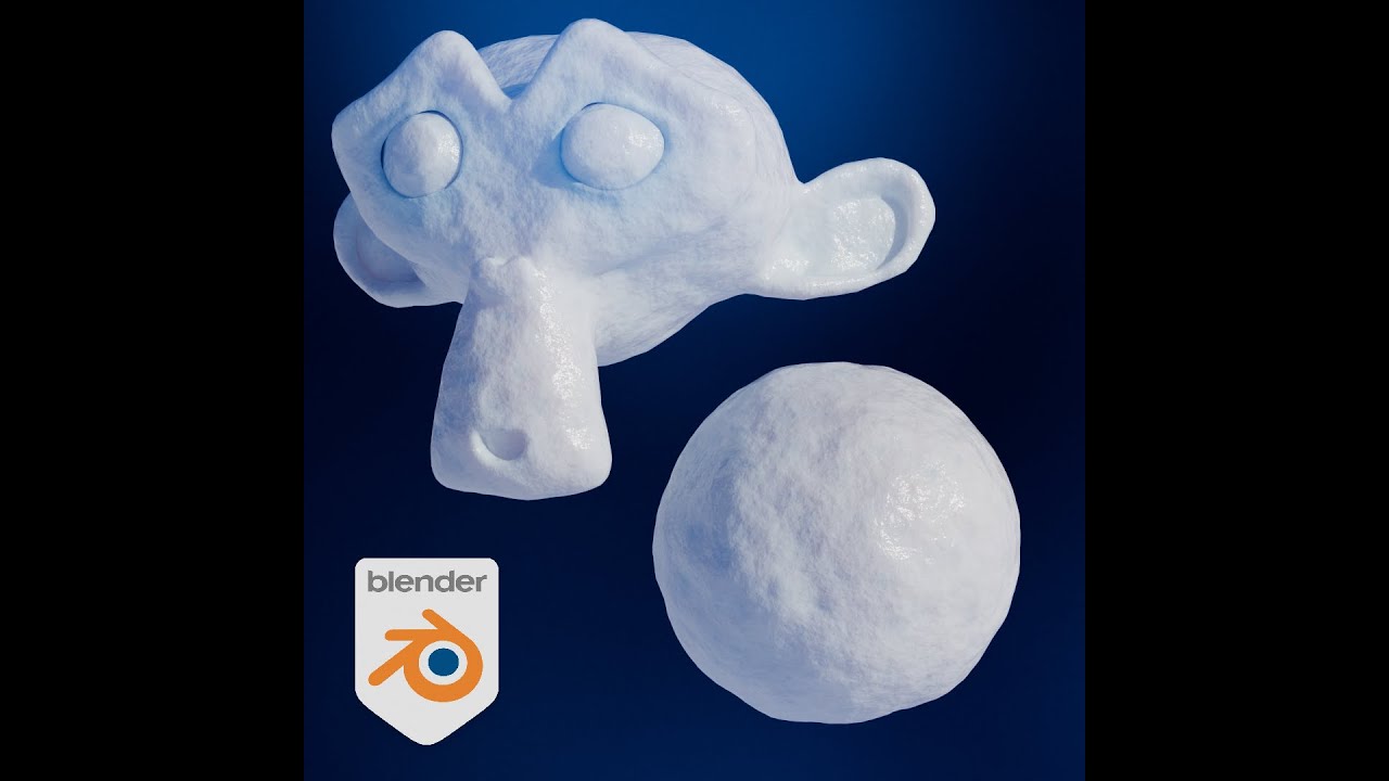 Material Procedural de Nieve - Tutorial de Blender en español