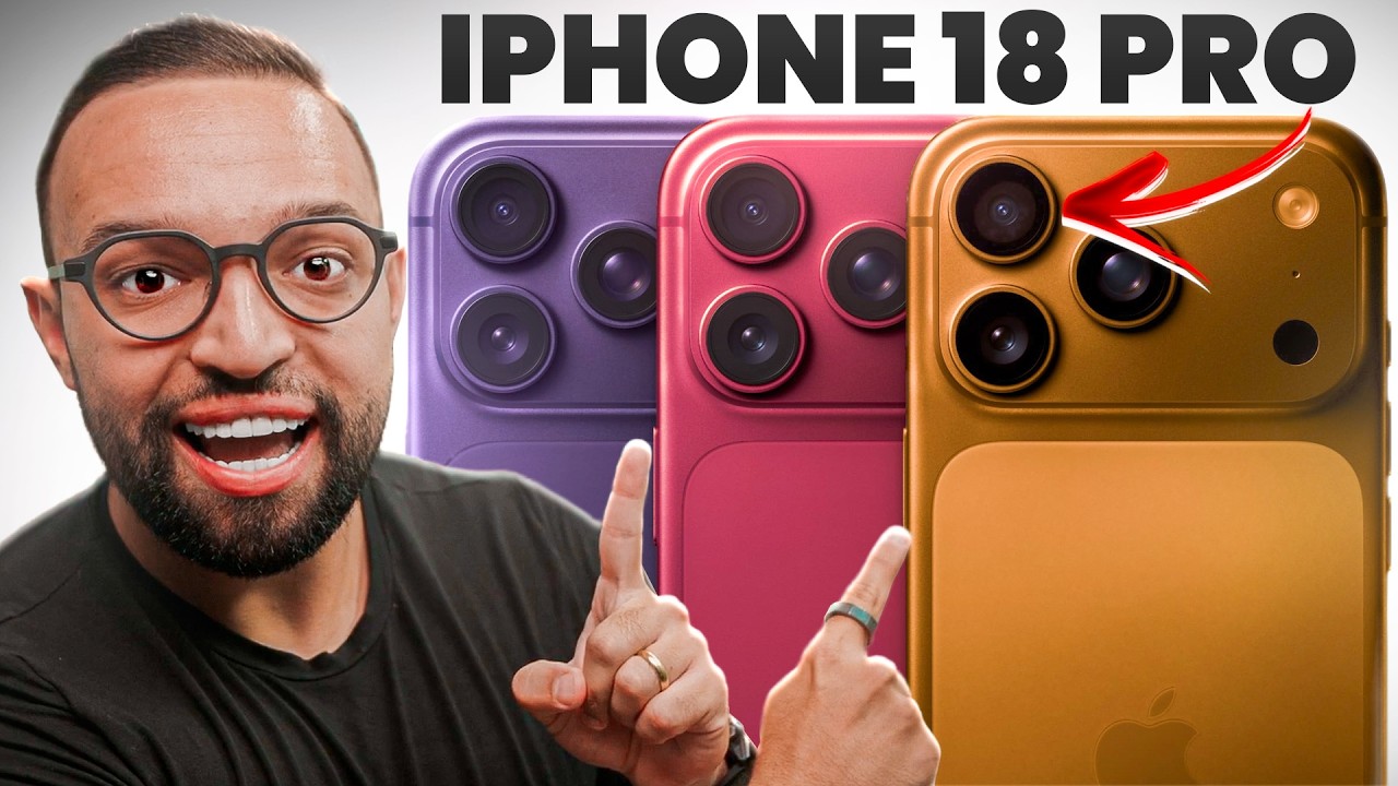 iPhone 18 Pro | 5 DETALHES que foram vazados!