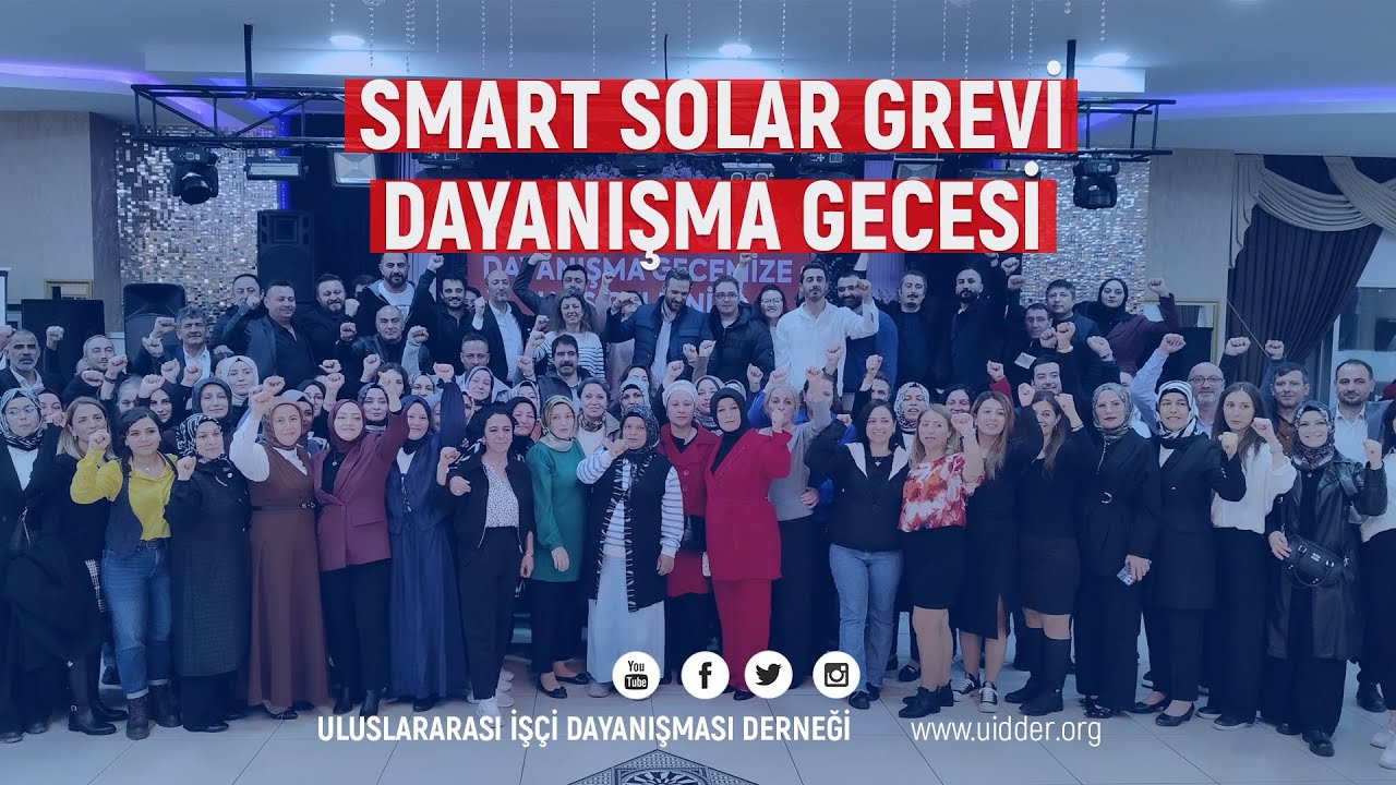 Smart Solar Grevi Dayanışma Gecesi