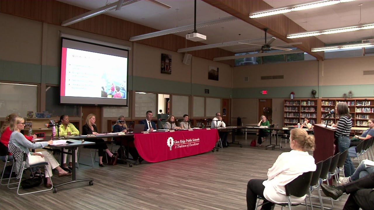 Glen Ridge BOE  Live Stream 6/10/25