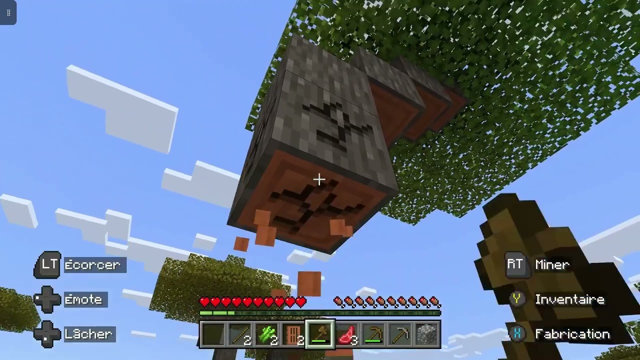Minecraft gameplay survie