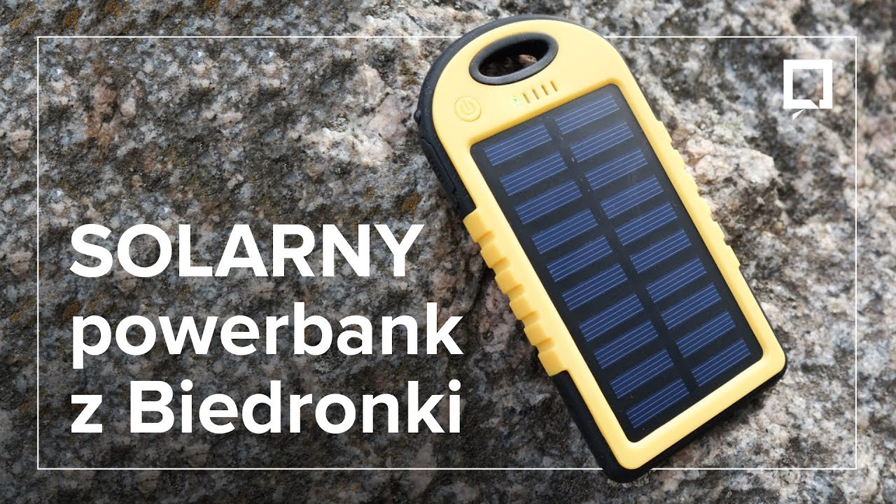 Nie kupuj takiego powerbanku solarnego