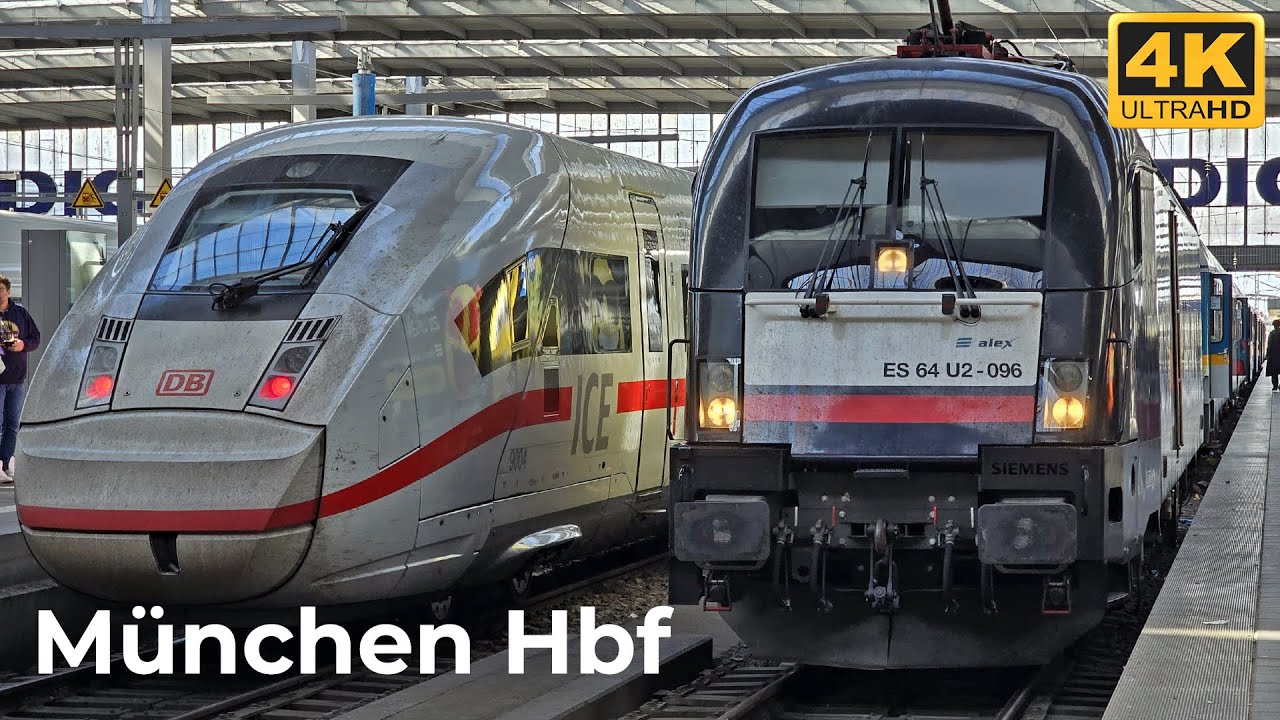 München Hauptbahnhof - 06.10.2024: Nachmittagsstimmung am Münchner Knotenpunkt
