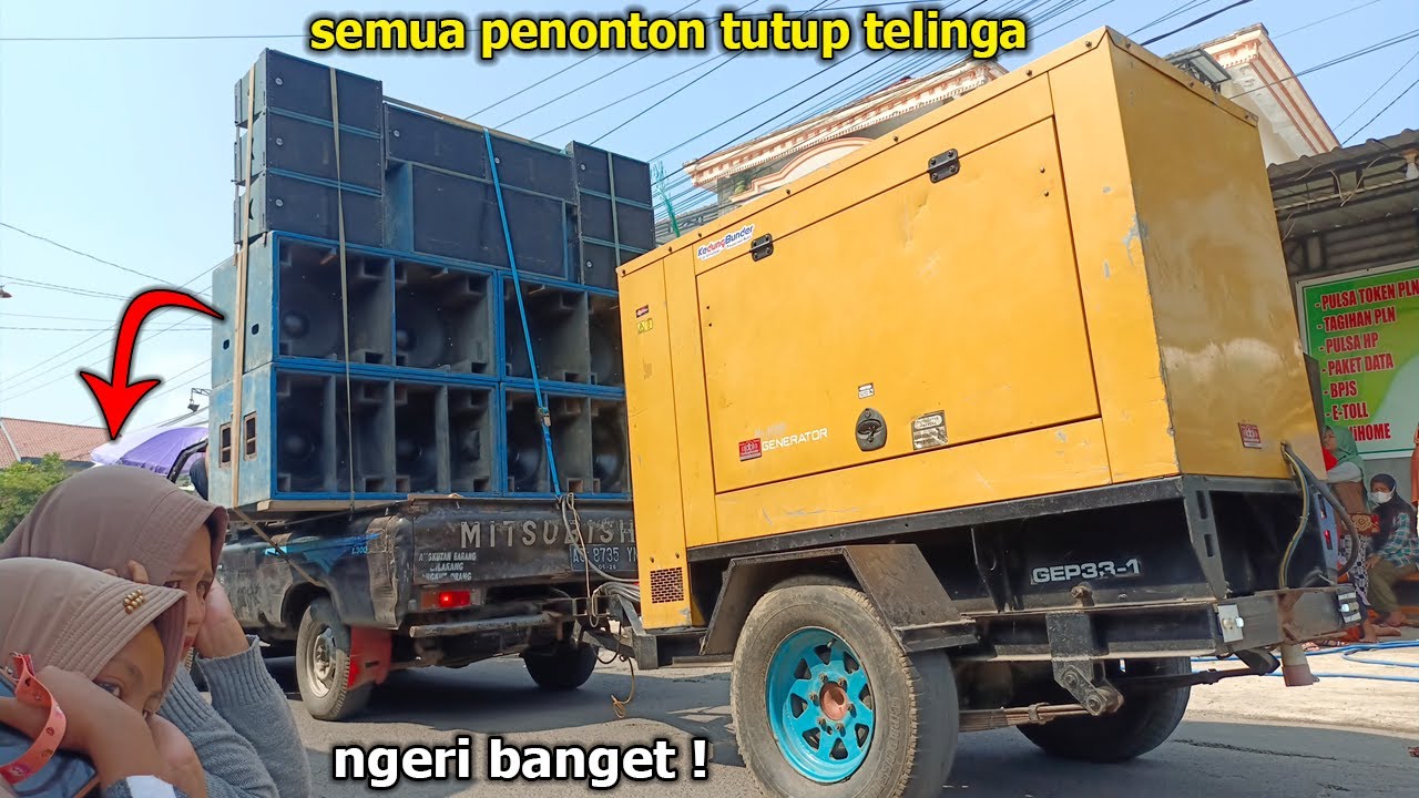 ADU SOUND SYSTEM HOREG KARNAVAL GONDANG  ~ PENONTON PANIK