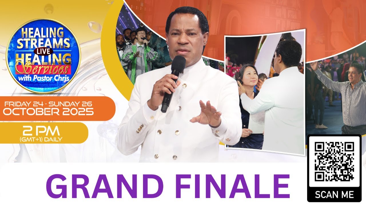 DAY 3: HEALING STREAMS LIVE HEALING SERVICES WITH PASTOR CHRIS - OCTOBER EDITION