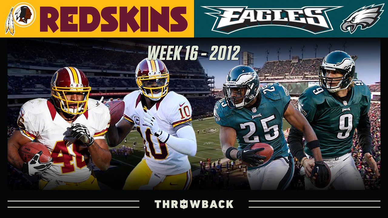 Race for the East! (Redskins vs. Eagles 2012, Week 16)