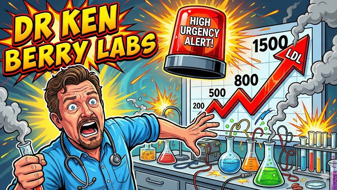 Dr. Ken Berry's SHOCKING Labs! Cardiologist Explains!