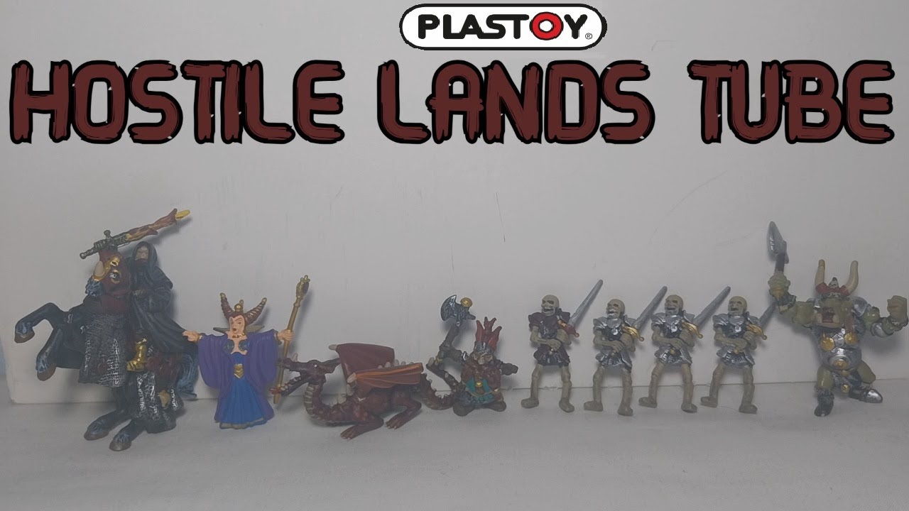 Обзор тюбика Plastoy Hostile Lands (70352)!
