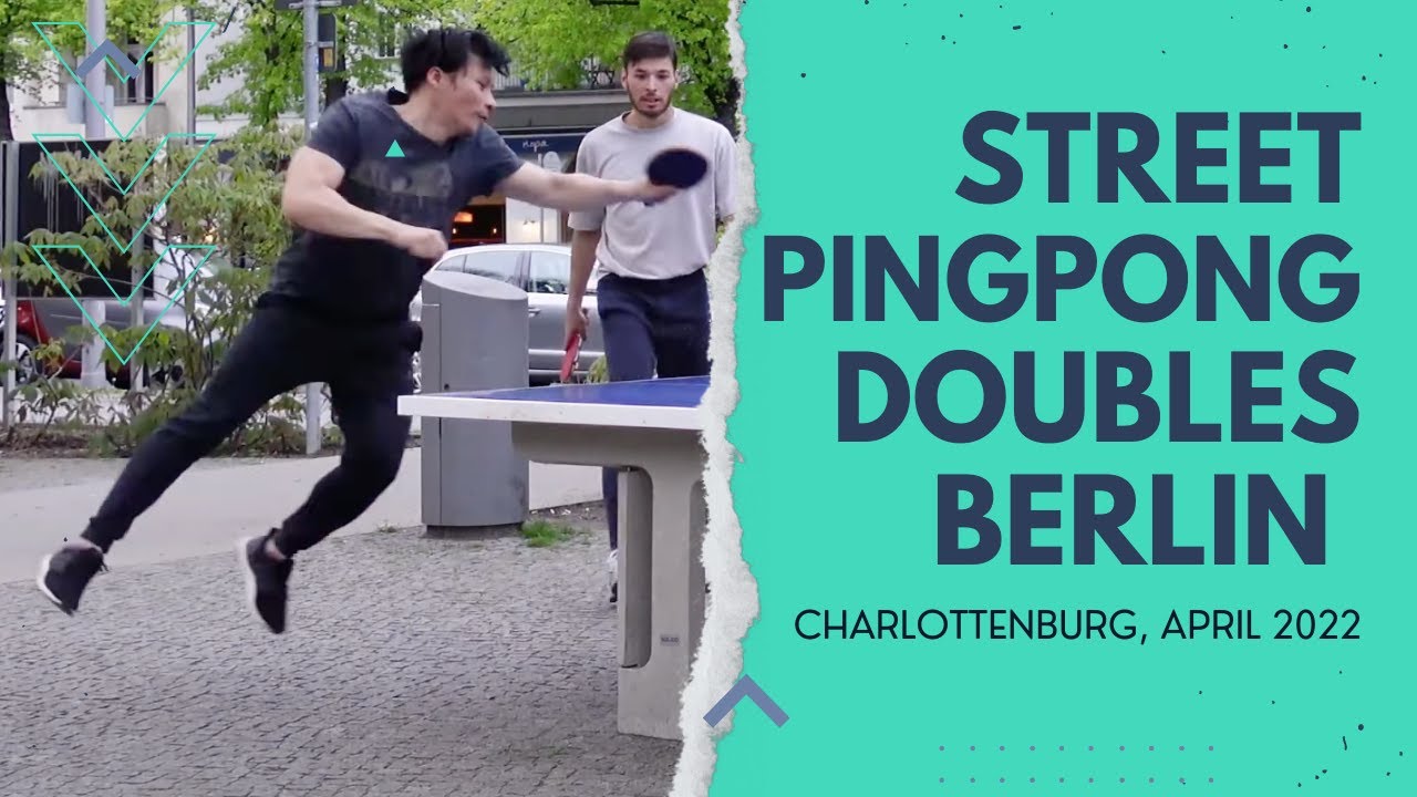 🏓 Outdoor Table Tennis in Berlin - Street Ping Pong Doubles