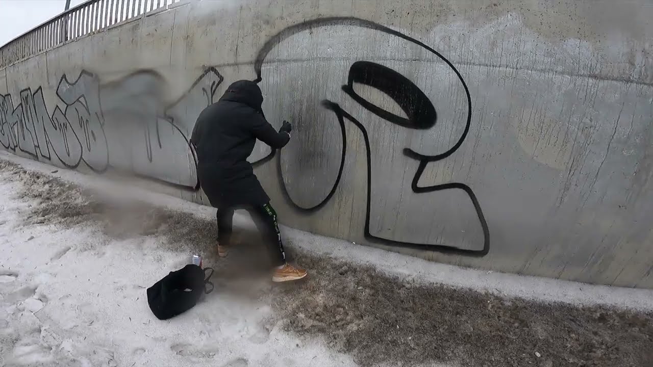 Graffiti patrol pART 25 snow, water and Rasko