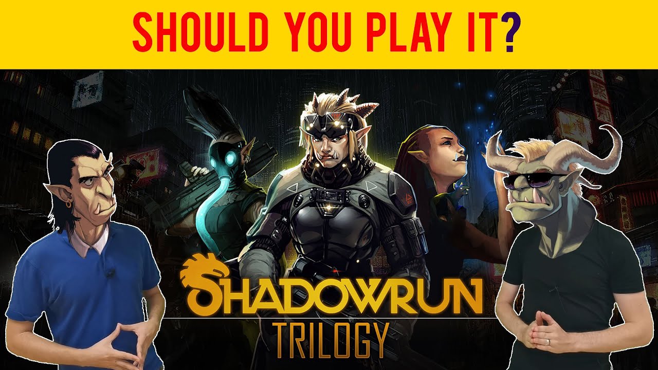 Трилогия Shadowrun | ОБЗОР - Стоит ли в неё играть?