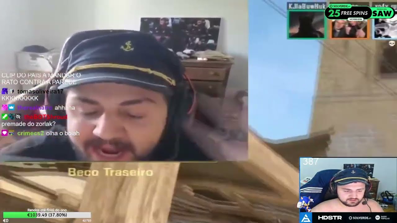 hdstr react CS2 TUGA FORA DE CONTEXTO #9 NUGA
