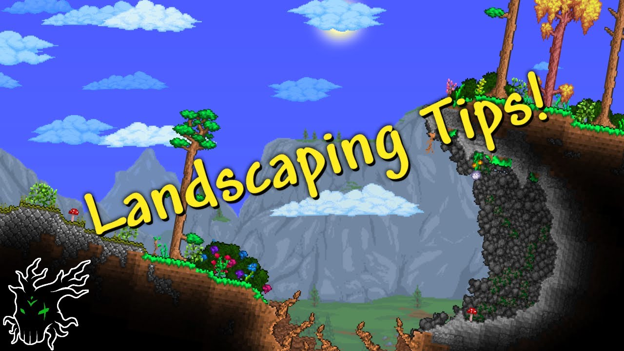 Simple Landscaping Tips (Forest) | Build Tips | Terraria 1.4