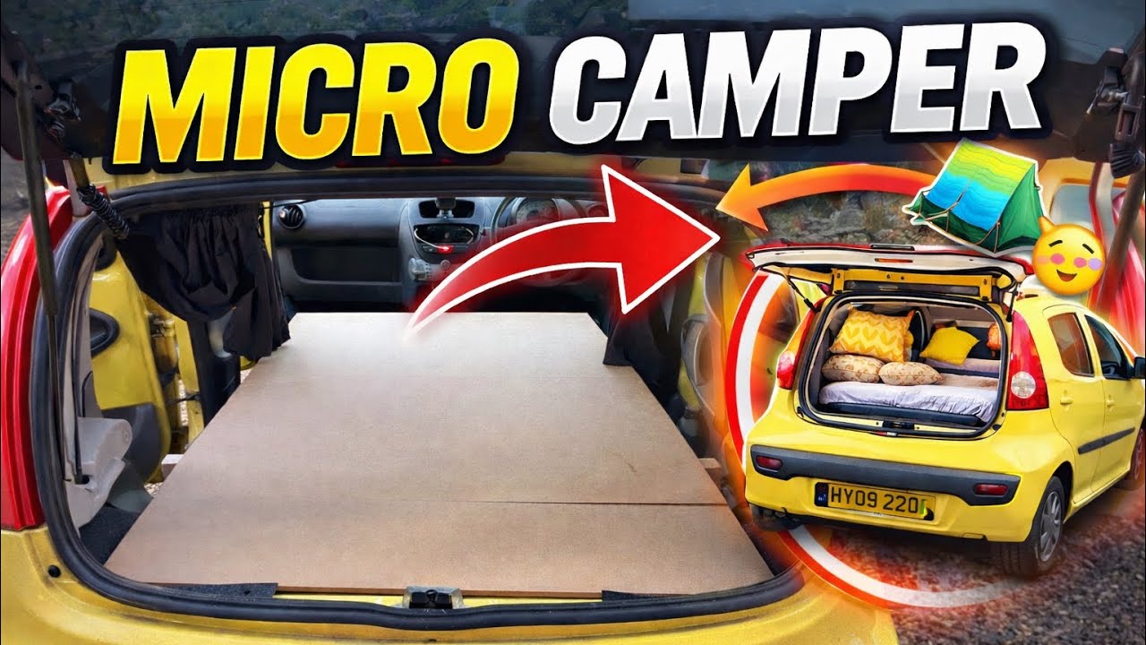 How To Build A Micro Camper (In a Toyota Aygo/C1/107) PART 1