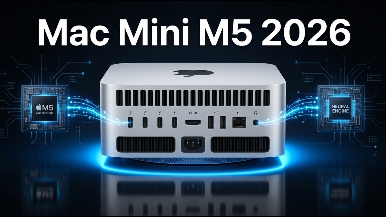 Утечка информации о Mac Mini с процессором Apple M5: &laquo;Убийца Mac Studio&raquo; за 599 долларов наконец-...