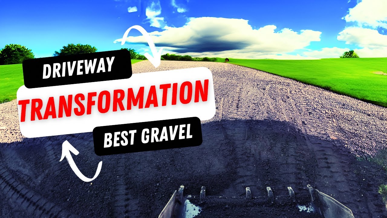 Installing a Recycled asphalt Driveway Using A Skid-Steer