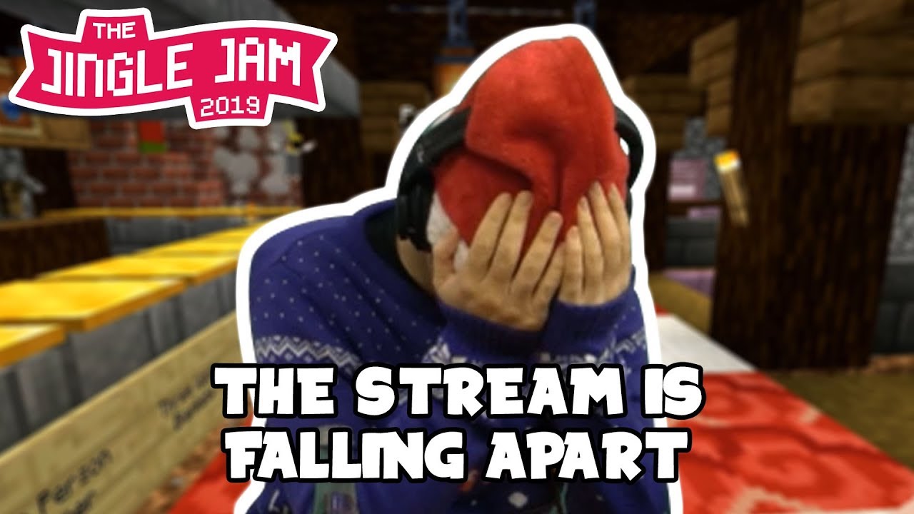 Yogscast stream Hardcore Minecraft but only the funny bits #5 - Jingle Jam 2019