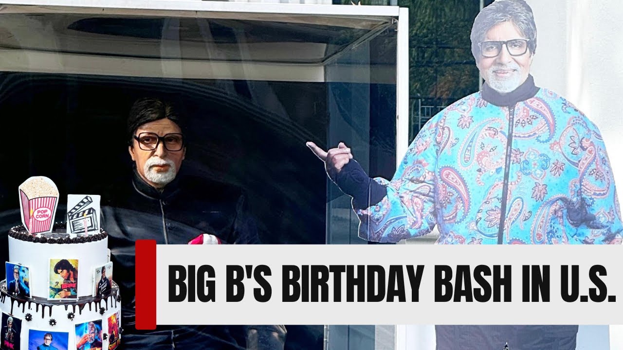 Fans in U.S. celebrate Bollywood legend Amitabh Bachchan's birthday| India Abroad