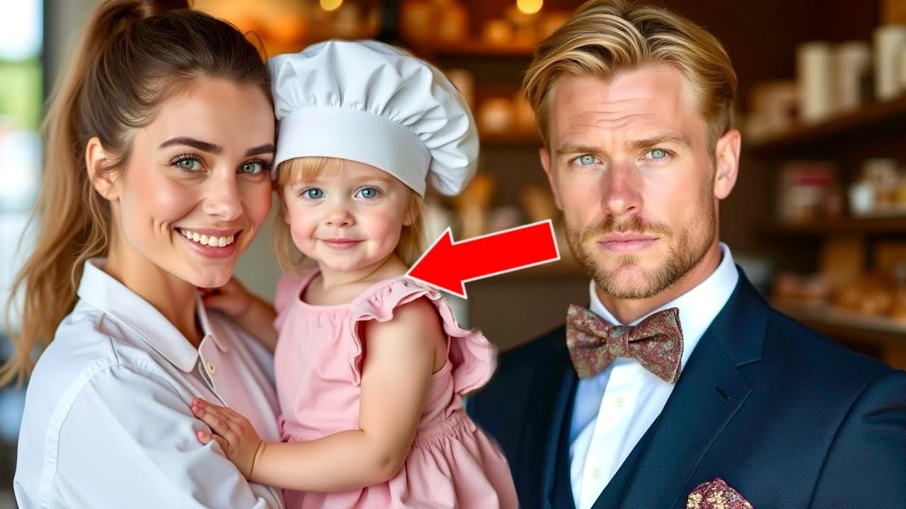Millionaire CEO came to buy engagement cake… and saw his ex behind the counter holding little girl