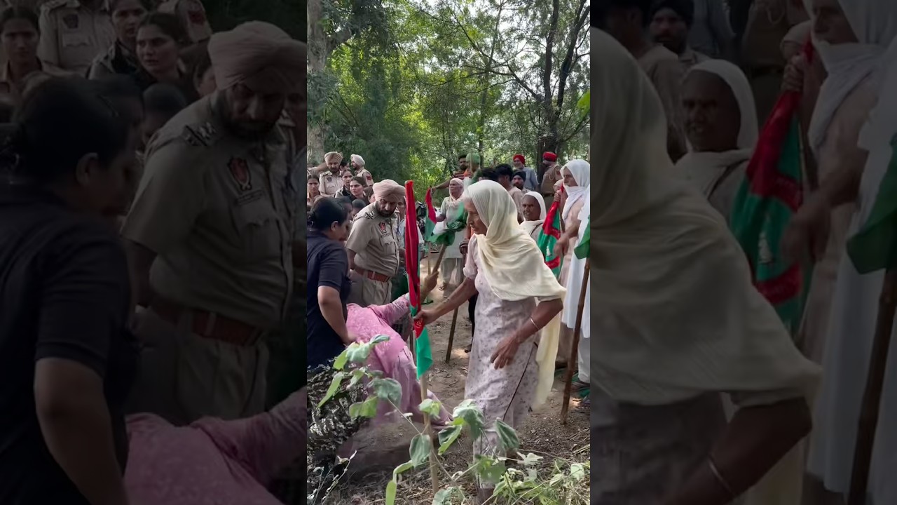 ਵਾਹਿਗੁਰੂ #waheguru #protest #kisan