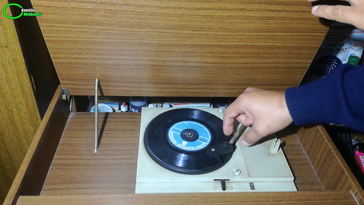 ISKRA PORTOROZ 1290 gramofon radi