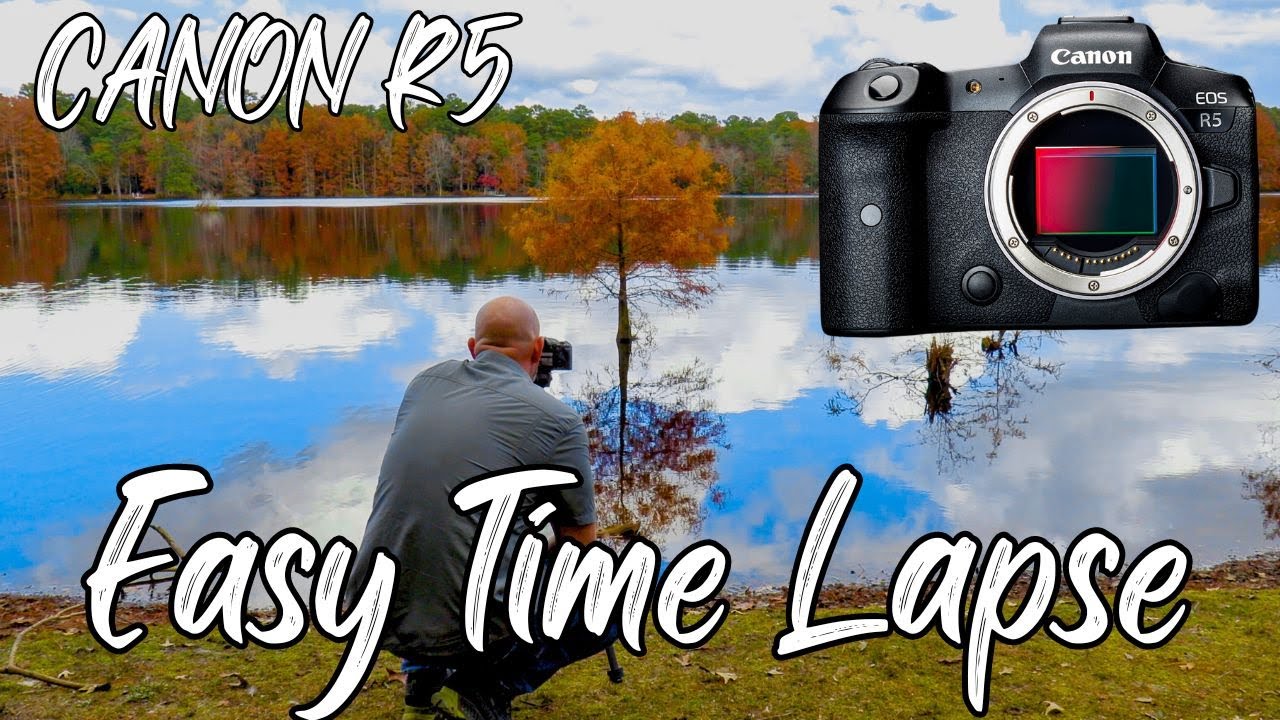 Как сделать покадровую съемку на Canon EOS R5