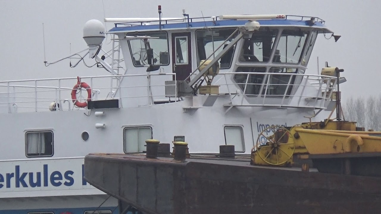Das stärkste Schubboot auf dem Rhein: Die Herkules II ex. A. Auberger, mit 6.000 PS.