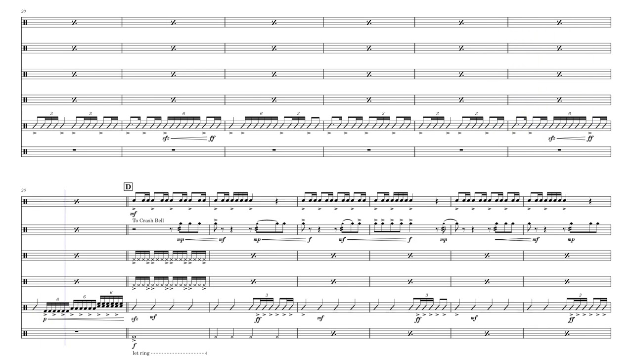 DRUMLINE ARRANGEMENT: Drums of Liberation – by Kohei Tanaka