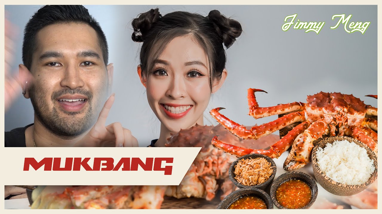 Mukbang # 004 - KING CRAB - Jimmy Meng & Cham Nou 