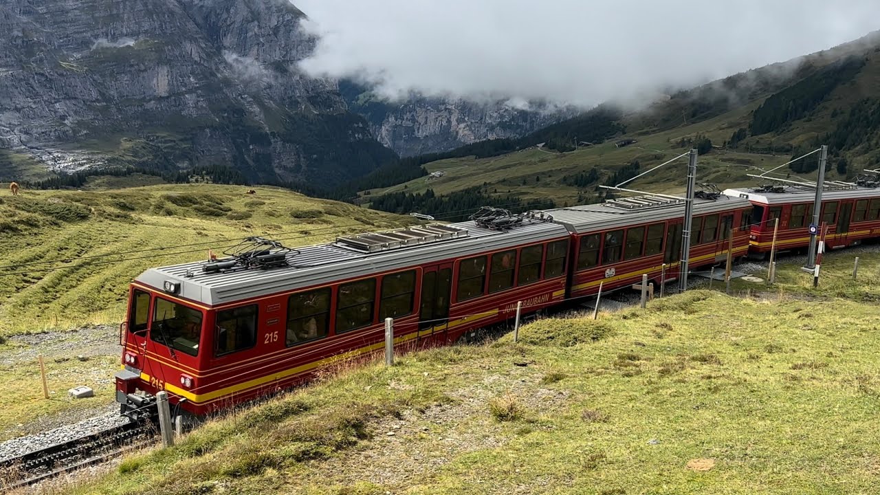 JUNGFRAUJOCH TRAIN IN THE 🇨🇭SWISS ALPS: ON TOP OF THE WORLD