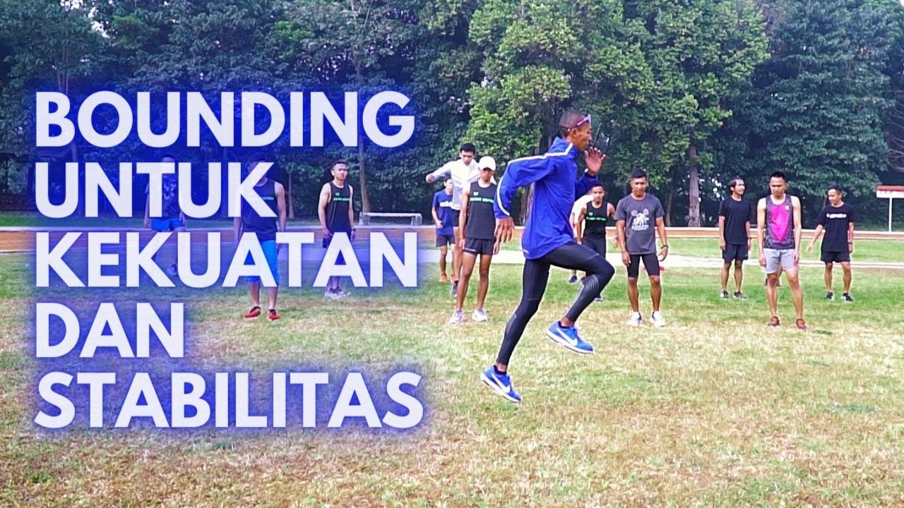 Tutorial melakukan gerakan Bounding untuk pelari.