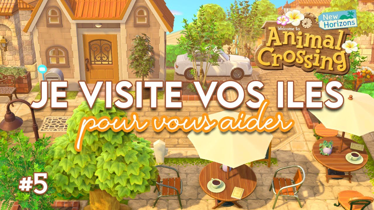 JE VISITE VOS ÎLES POUR VOUS AIDER À LES TERMINER (partie 5) ✨️ - ANIMAL CROSSING NEW HORIZONS