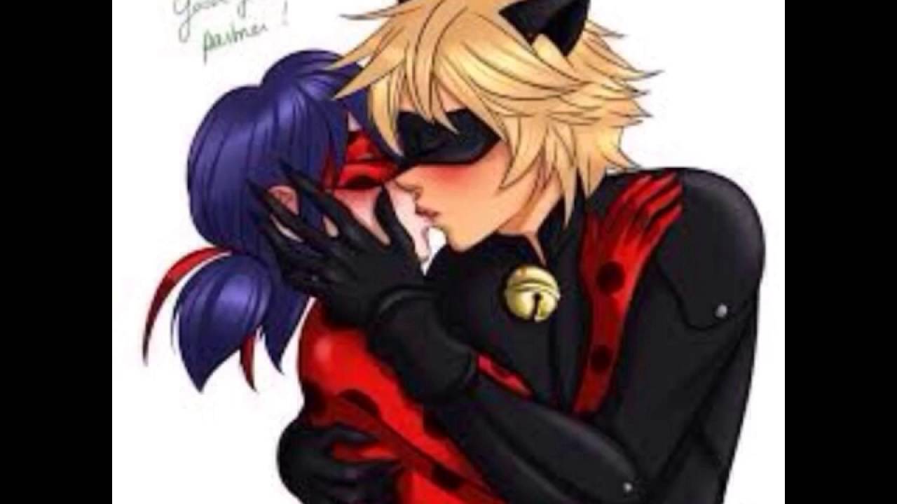 Miraculous ladybug chat noir kiss❤️
