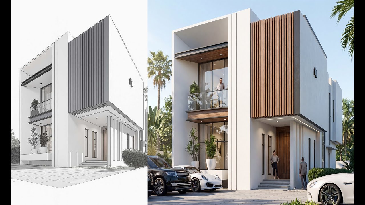 This AI Tool Renders in 5 Seconds! 🚀 (Architecture Sketch to 4K)
