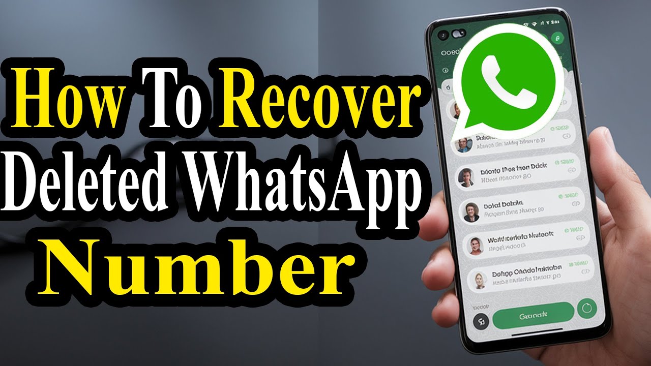 Как восстановить удалённые контакты в WhatsApp (2026) – простое и быстрое руководство