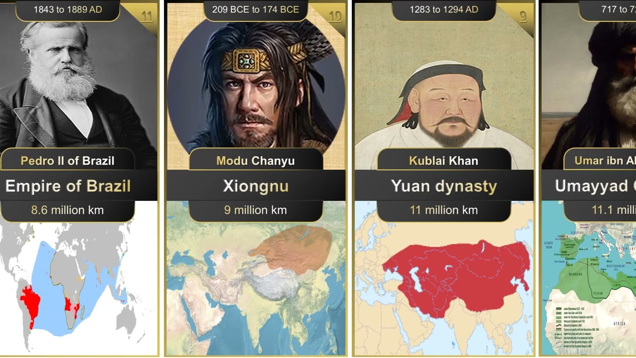 The 30 Greatest Empires and Their Legendary Rulers