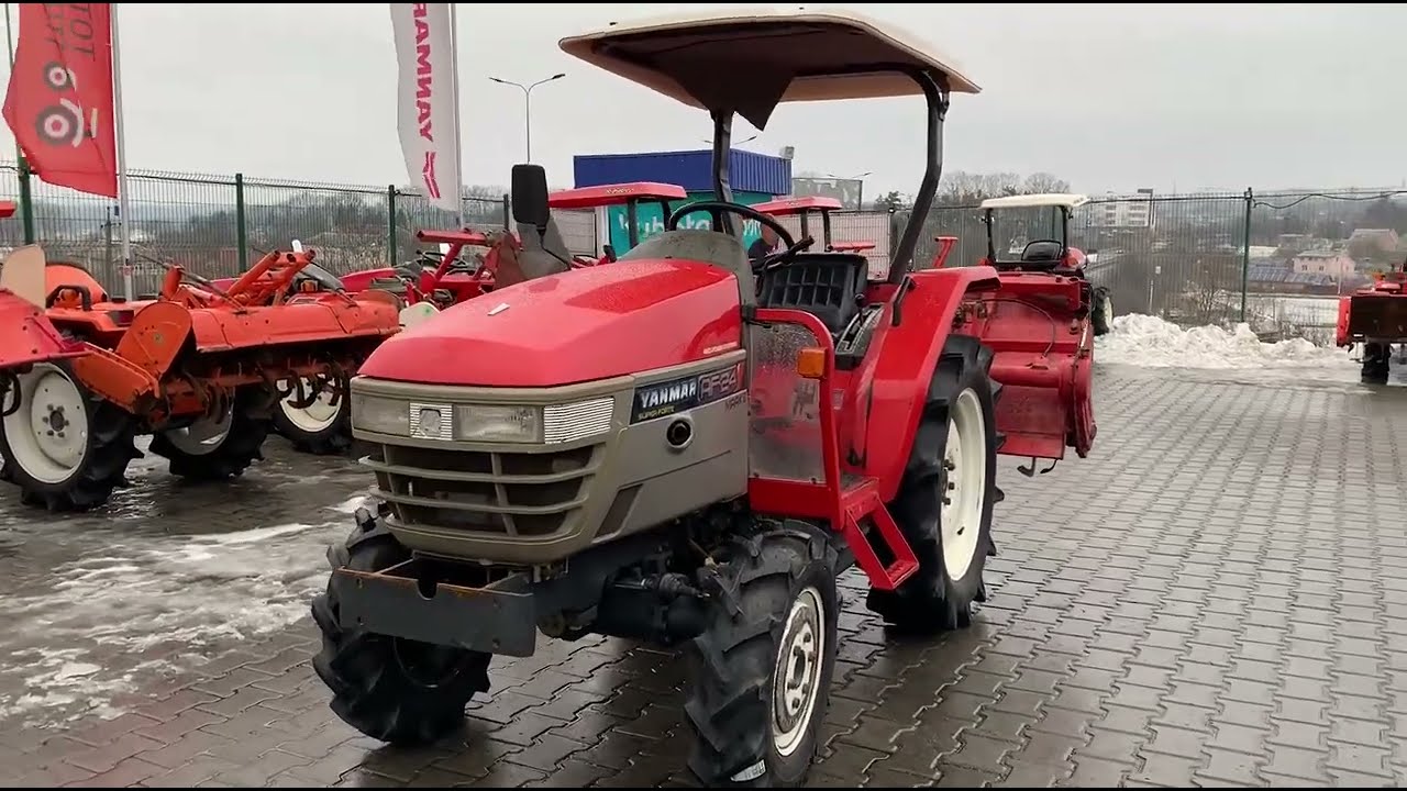 Огляд японського міні трактора Yanmar AF-24 | Totus Traktor