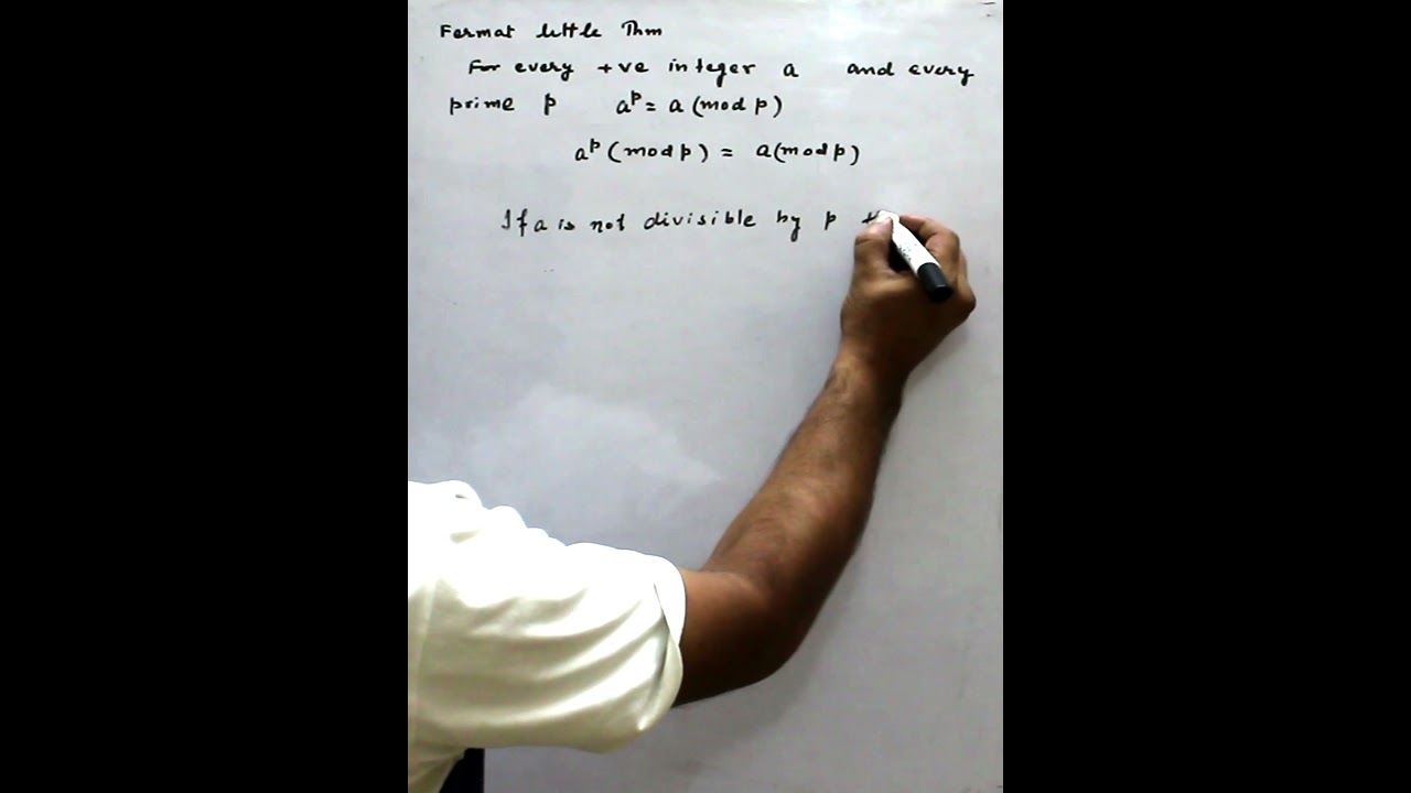 Fermat’s Little Theorem in detail