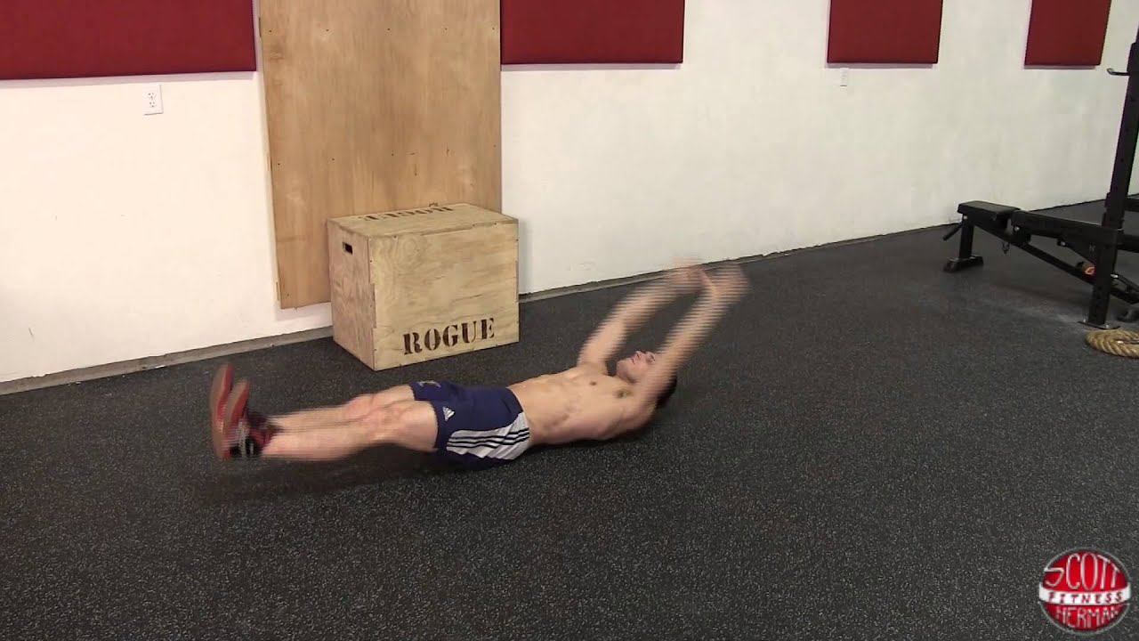 How To:  V-Up (Hardcore Abdominal Exercise)
