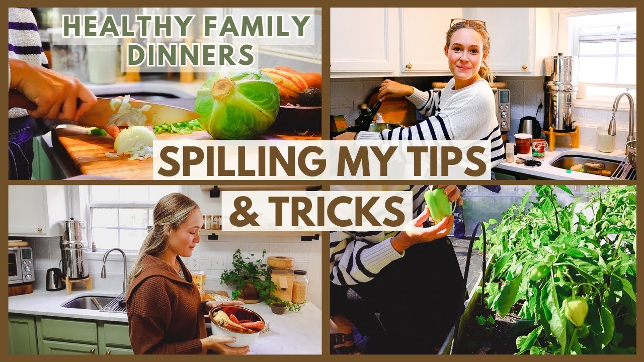 Weeknight Dinner Ideas (rustic style) Cook With Me!