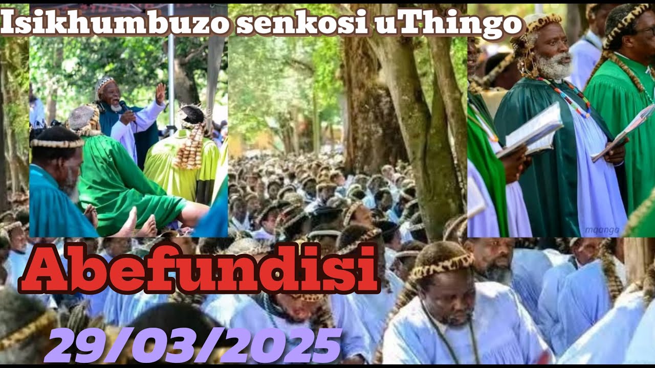 EBuhleni sikhumbuzo senkosi uThingo| Abefundisi 29/03/2025