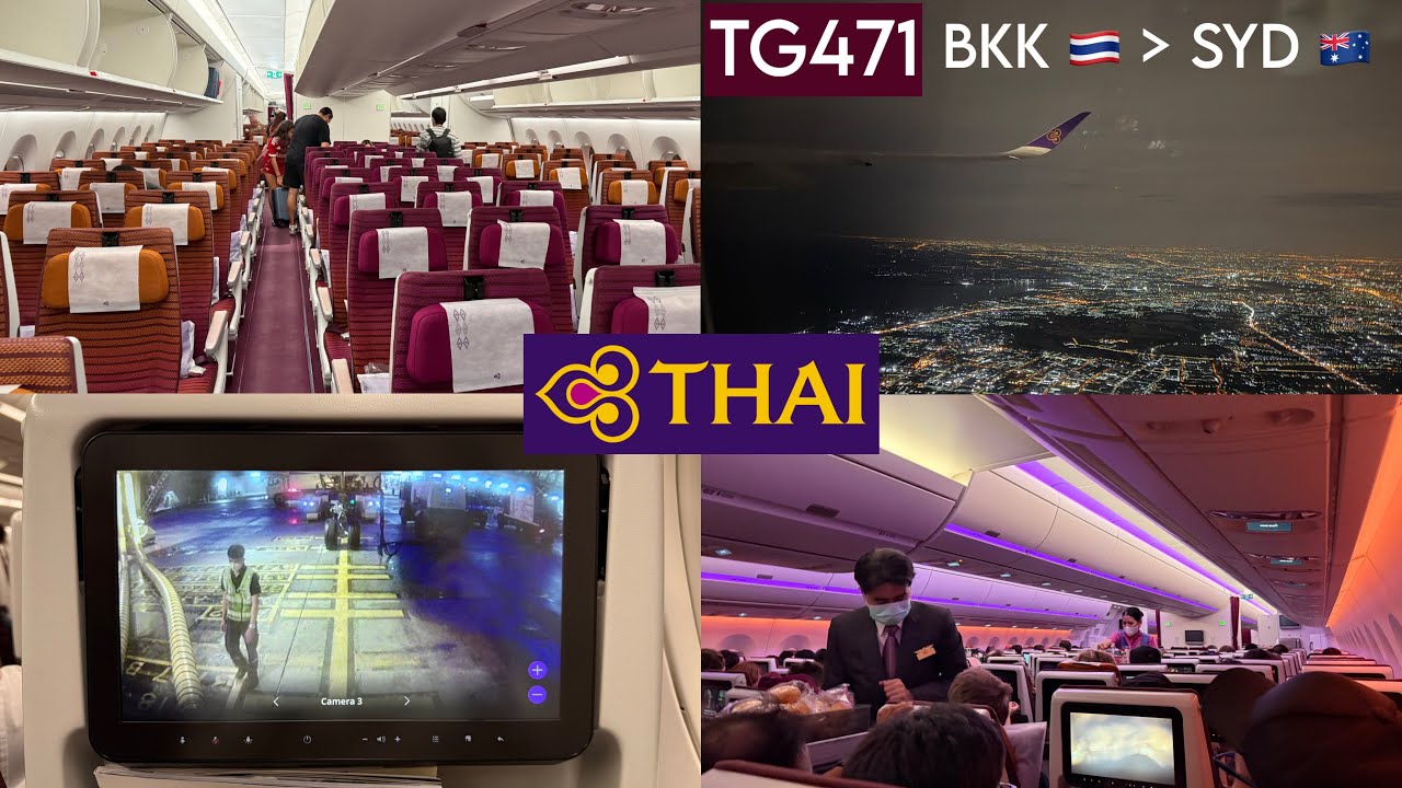 Thai Airways | Flight TG471 BKK - SYD on Airbus A350-900