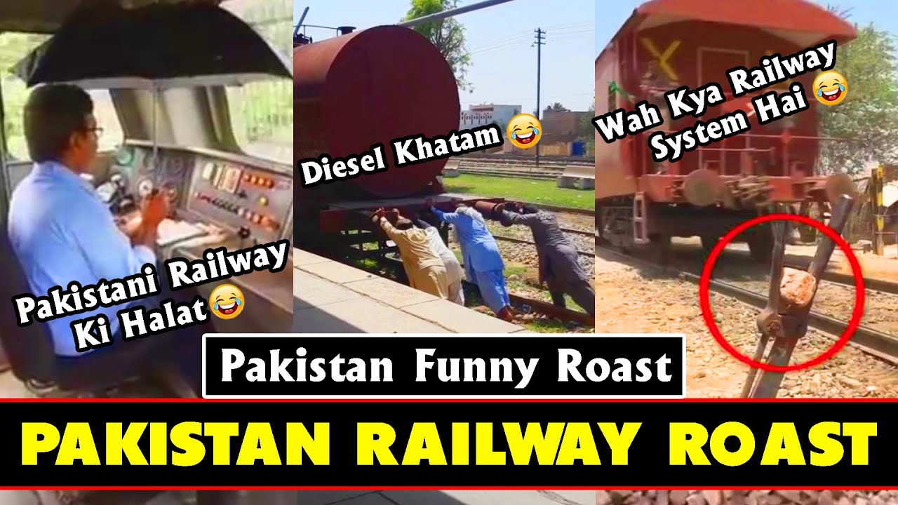 Pakistan Railway Roast | Pakistan Funny Roast | Pakistan Funny Railway | Twibro Official