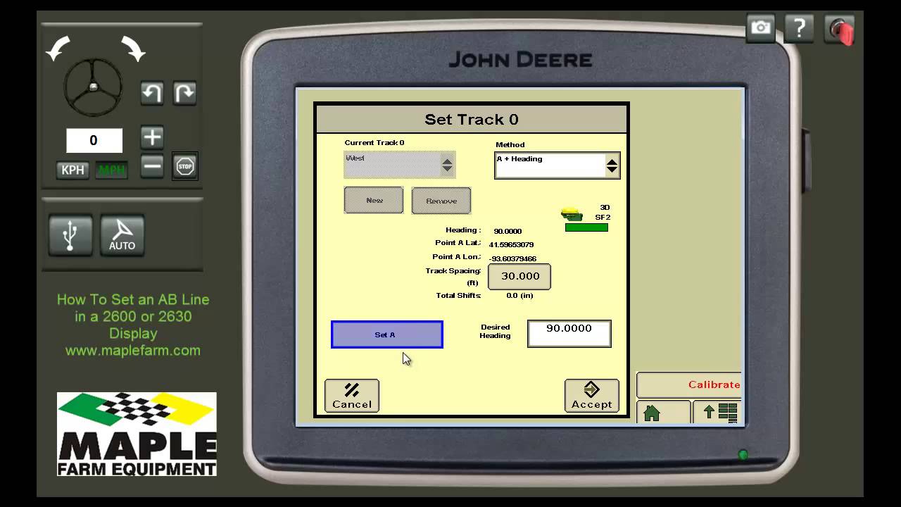 How to setup and AB line on 2600 or 2630