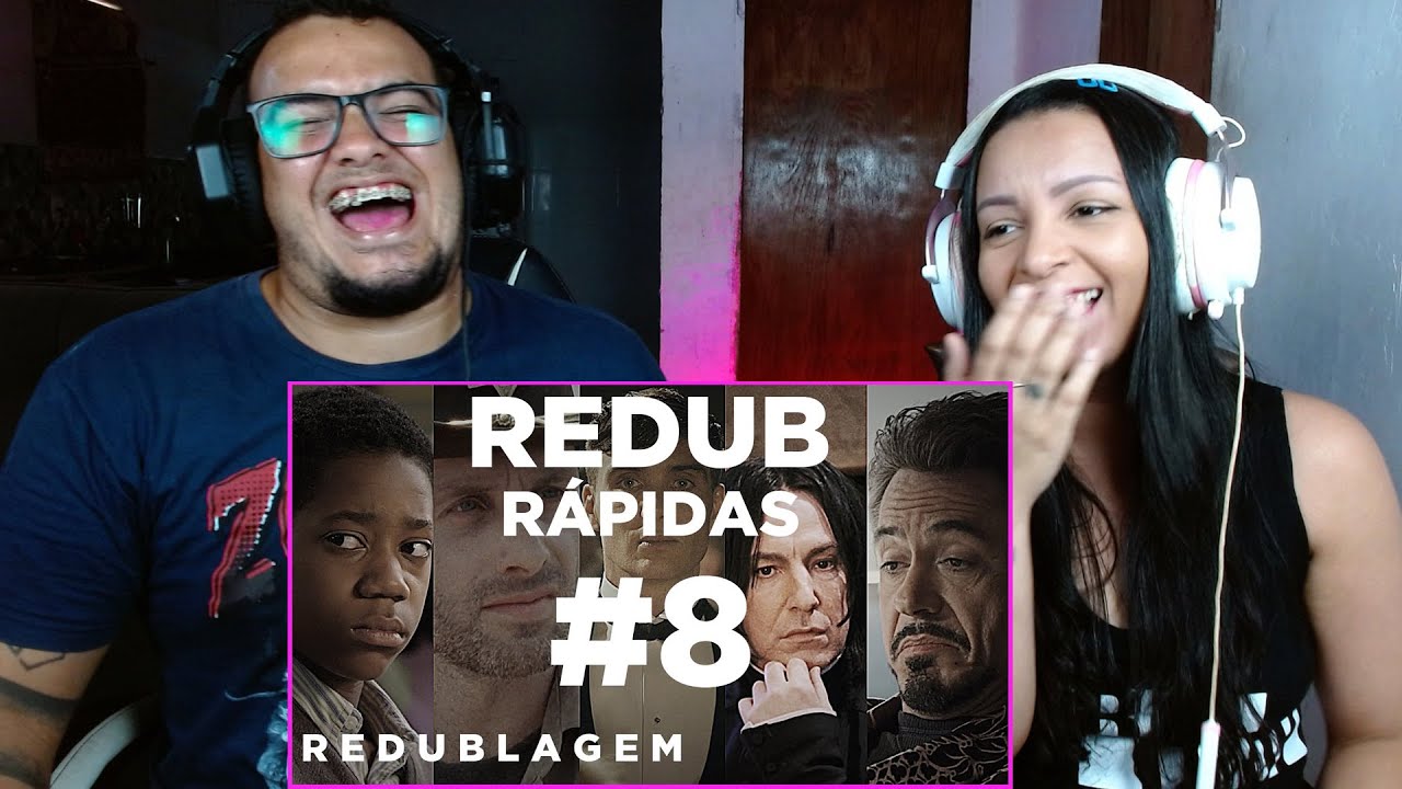REAGINDO A Redub Rápidas #8 (Paródia Redublagem) @O outro canal do Pabollo