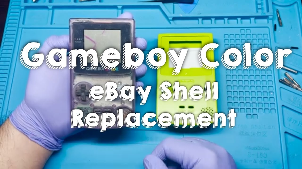 Replacing a Gameboy Color Shell Purchased from eBay