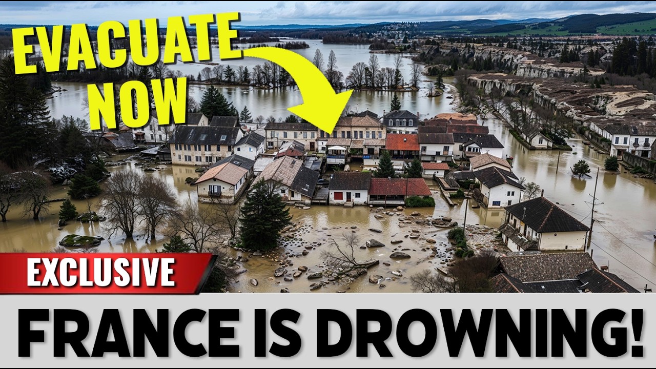 France Flood Updates WORSE&mdash;Met Office Admits The Storm Train 