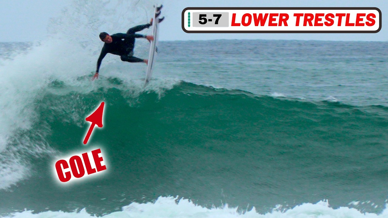 Lexus Trestles Pro Warm up session June 4, 2025