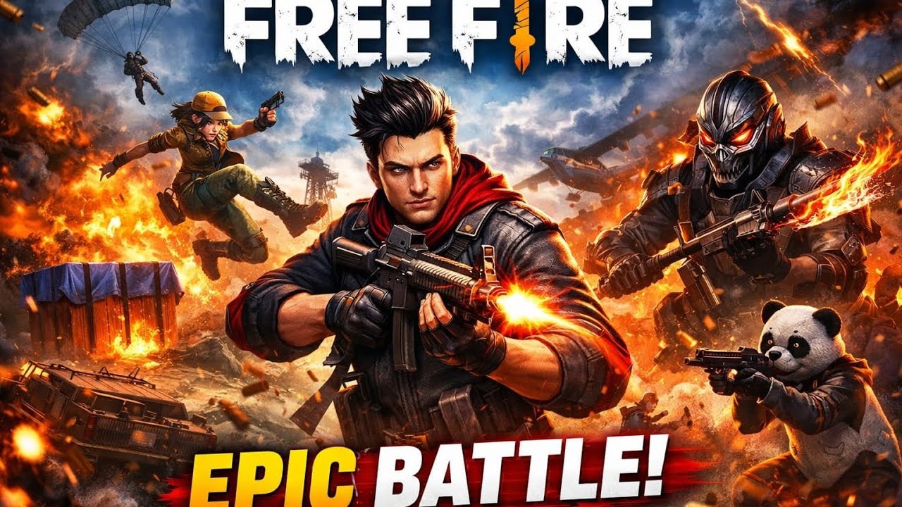 Free Fire Epic Battle🔥Rajvardhan Plays