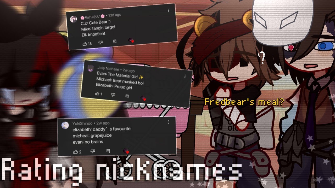 Afton kids rate their nicknames || From Subscribers || Basically Rein